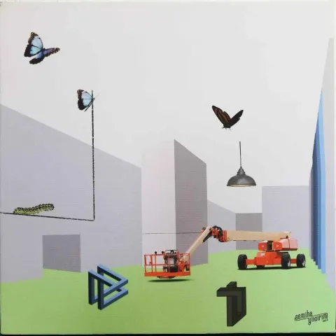 SEMİHA YILDIRIM — “Untitled”, 2019 "İsimsiz" eseri SEMİHA YILDIRIM tarafından 2019 yılında 25x25 cm ölçülerinde Tuval üzeri karışık teknik tekniği ile yapılmıştır.