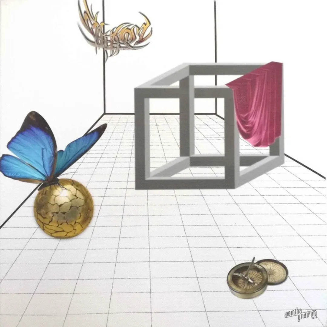 SEMİHA YILDIRIM — “İsimsiz”, 2019 "İsimsiz" eseri SEMİHA YILDIRIM tarafından 2019 yılında 25x25 cm ölçülerinde Tuval üzeri karışık teknik tekniği ile yapılmıştır.