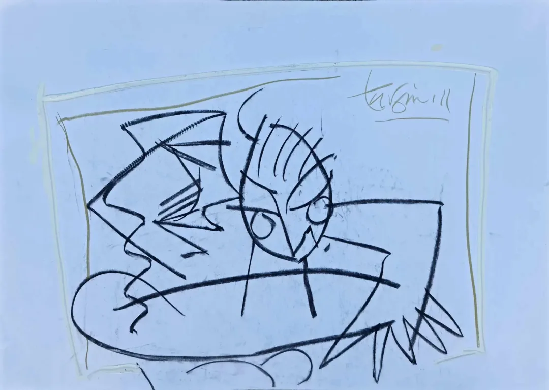 "Kemancı Kız" eseri ADNAN TURANİ tarafından 2011 yılında 50x70 cm ölçülerinde Kağıt üzeri karışık teknik tekniği ile yapılmıştır.