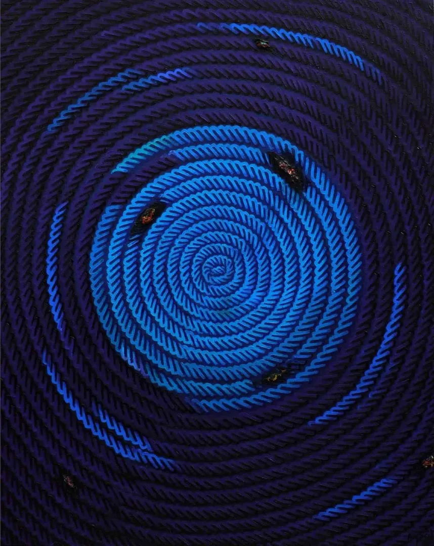 "Tarihsiz Günlükler" eseri AHMET YEŞİL tarafından 2015 yılında 100x80 cm ölçülerinde Tuval üzeri yağlı boya tekniği ile yapılmıştır.