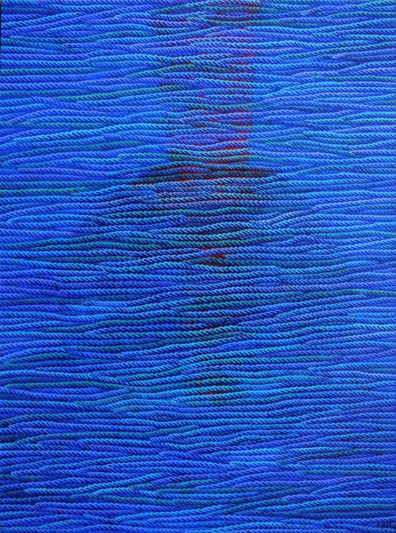 yakınlaştır "Tarihsiz Günlükler" eseri AHMET YEŞİL tarafından 2014 yılında 160x120 cm ölçülerinde Tuval üzeri yağlı boya tekniği ile yapılmıştır.