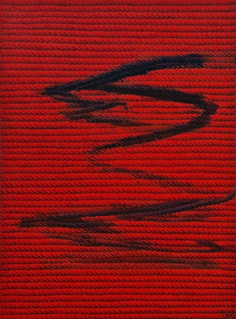 yakınlaştır "Sesler ve İzler" eseri AHMET YEŞİL tarafından 2020 yılında 85x61 cm ölçülerinde Tuval üzeri yağlı boya tekniği ile yapılmıştır.