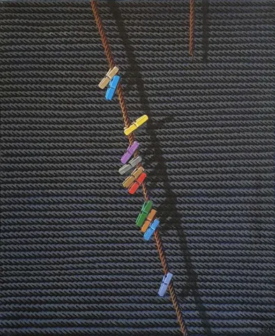 "Aykırı yaşamlar üzerine" eseri AHMET YEŞİL tarafından 2019 yılında 100x80 cm ölçülerinde Tuval üzeri yağlı boya tekniği ile yapılmıştır.