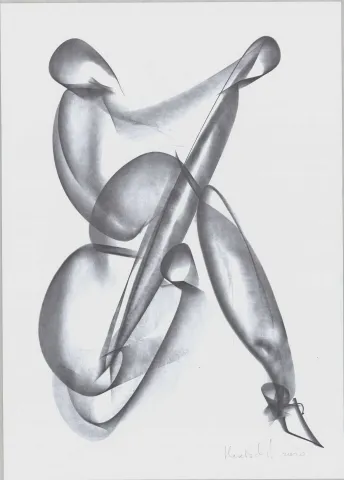 ALİ HERİSCHİ — “Untitled”, 2020 "İsimsiz" eseri ALİ HERİSCHİ tarafından 2020 yılında 45x32 cm ölçülerinde Kağıt üzeri füzen tekniği ile yapılmıştır.