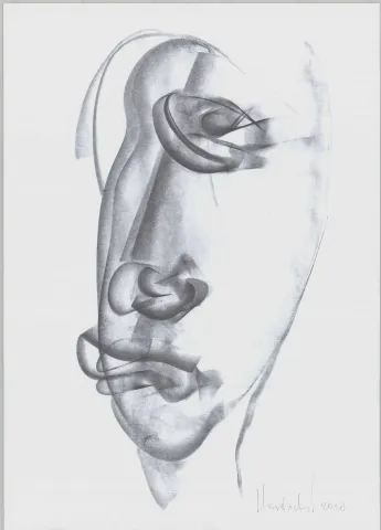 ALİ HERİSCHİ — “Untitled”, 2020 "İsimsiz" eseri ALİ HERİSCHİ tarafından 2020 yılında 45x32 cm ölçülerinde Kağıt üzeri füzen tekniği ile yapılmıştır.