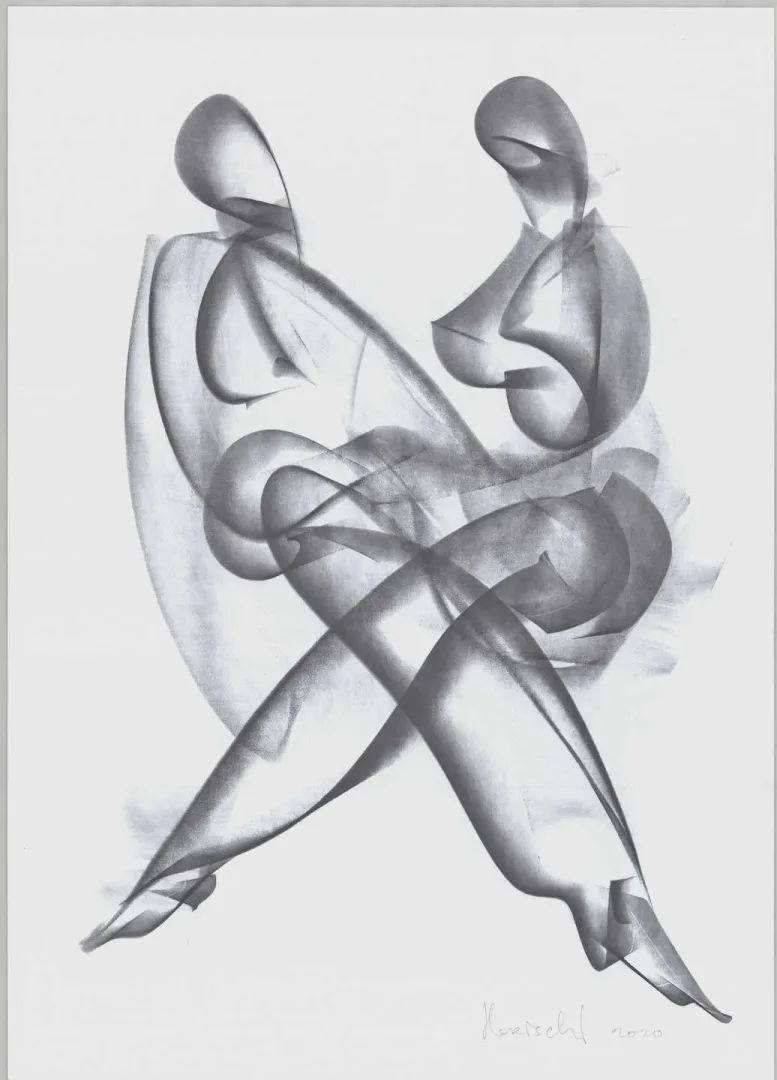"İsimsiz" eseri ALİ HERİSCHİ tarafından 2020 yılında 30x42 cm ölçülerinde Kağıt üzeri füzen tekniği ile yapılmıştır.