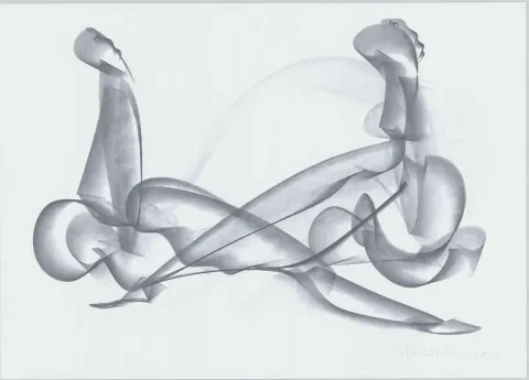 "İsimsiz" eseri ALİ HERİSCHİ tarafından 2020 yılında 45x32 cm ölçülerinde Kağıt üzeri füzen tekniği ile yapılmıştır.