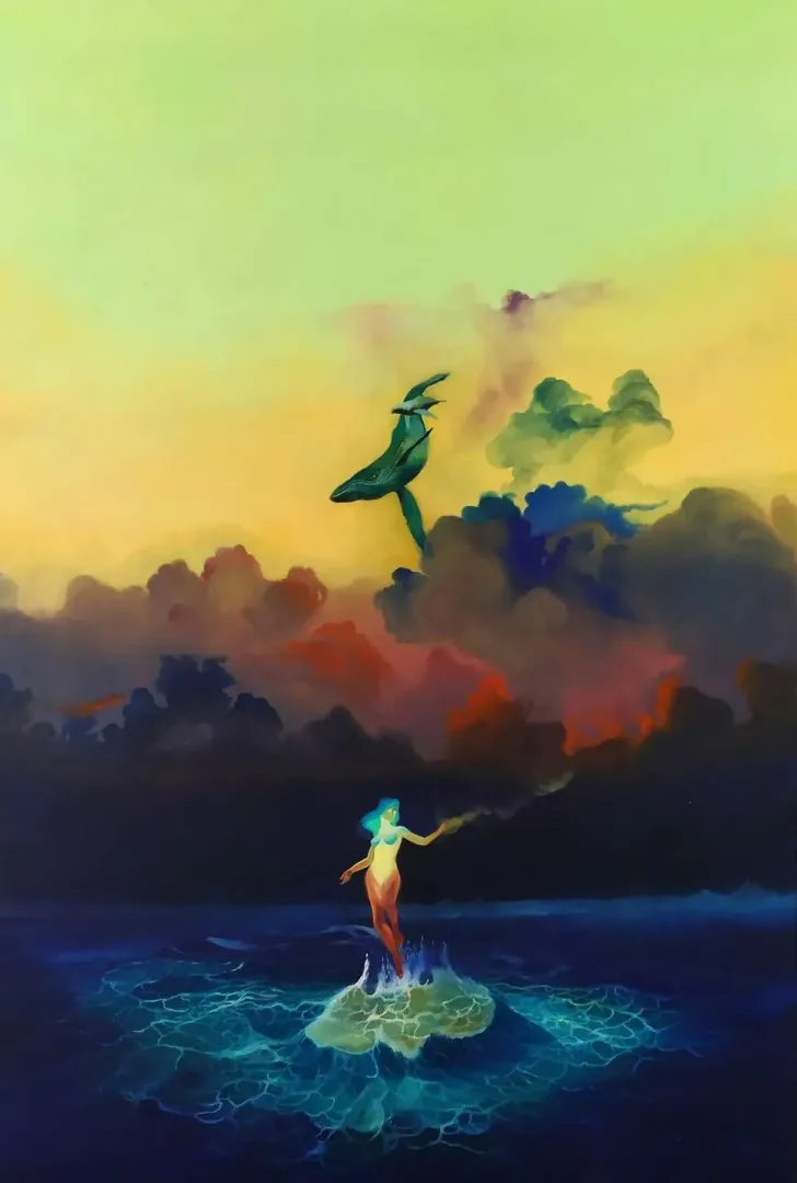 AĞIT UĞUR ULUDAĞ — “isimsiz”, 2020 "isimsiz" eseri AĞIT UĞUR ULUDAĞ tarafından 2020 yılında 130x88 cm ölçülerinde Tuval üzeri yağlı boya tekniği ile yapılmıştır.