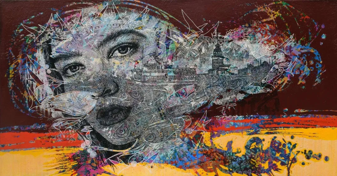 ENGİN KORKMAZ — “isimsiz”, 2019 "isimsiz" eseri ENGİN KORKMAZ tarafından 2019 yılında 56x110 cm ölçülerinde Tuval üzeri akrilik boya tekniği ile yapılmıştır.