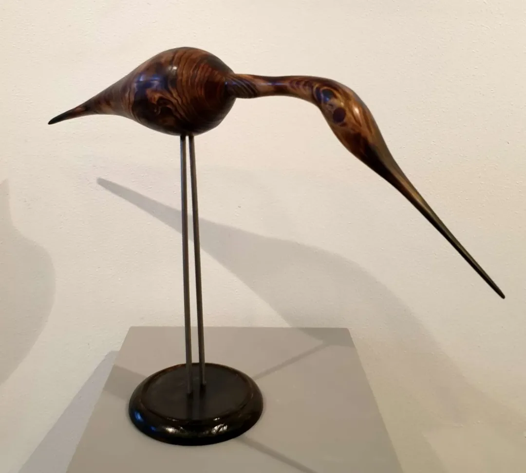 yakınlaştır "Balıkçıl" eseri SERKAN ERKOÇ tarafından 2020 yılında 65x43x11 cm ölçülerinde Ahşap, metal tekniği ile yapılmıştır.