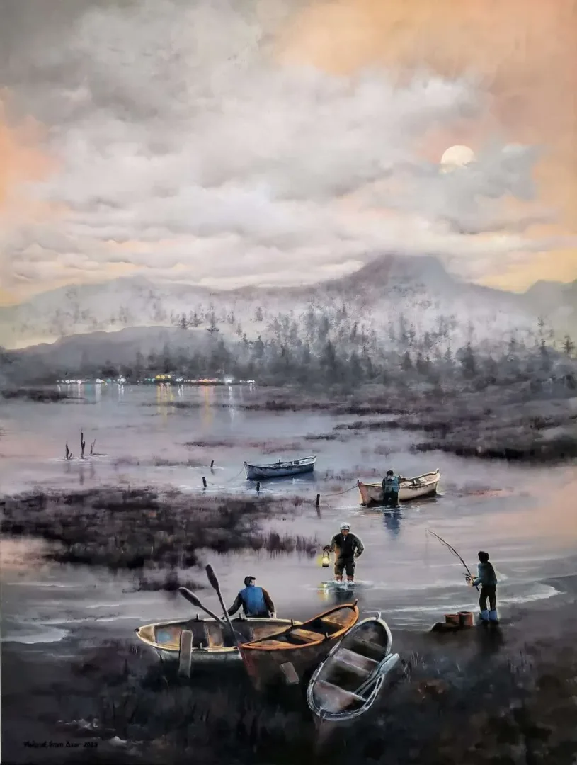 MEHMET EMİN ÖZER — “isimsiz”, 2020 "isimsiz" eseri MEHMET EMİN ÖZER tarafından 2020 yılında 90x70 cm ölçülerinde Tuval üzeri yağlı boya tekniği ile yapılmıştır.