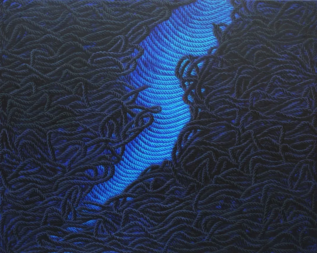 yakınlaştır "Sesler ve İzler" eseri AHMET YEŞİL tarafından 2019 yılında 110x120 cm ölçülerinde Tuval üzeri yağlı boya tekniği ile yapılmıştır.