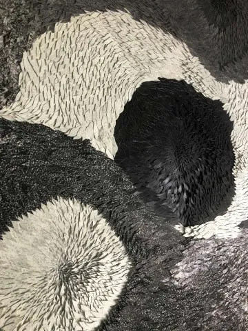 MERVE ÇETİN — “Kök”, 2020 "Kök" eseri MERVE ÇETİN tarafından 2020 yılında 105x82 cm ölçülerinde Karışık teknik tekniği ile yapılmıştır.