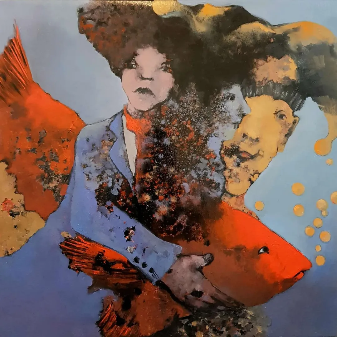 EROL PELİOĞLU — “isimsiz”, 2020 "isimsiz" eseri EROL PELİOĞLU tarafından 2020 yılında 60x60 cm ölçülerinde Tuval üzeri yağlı boya tekniği ile yapılmıştır.