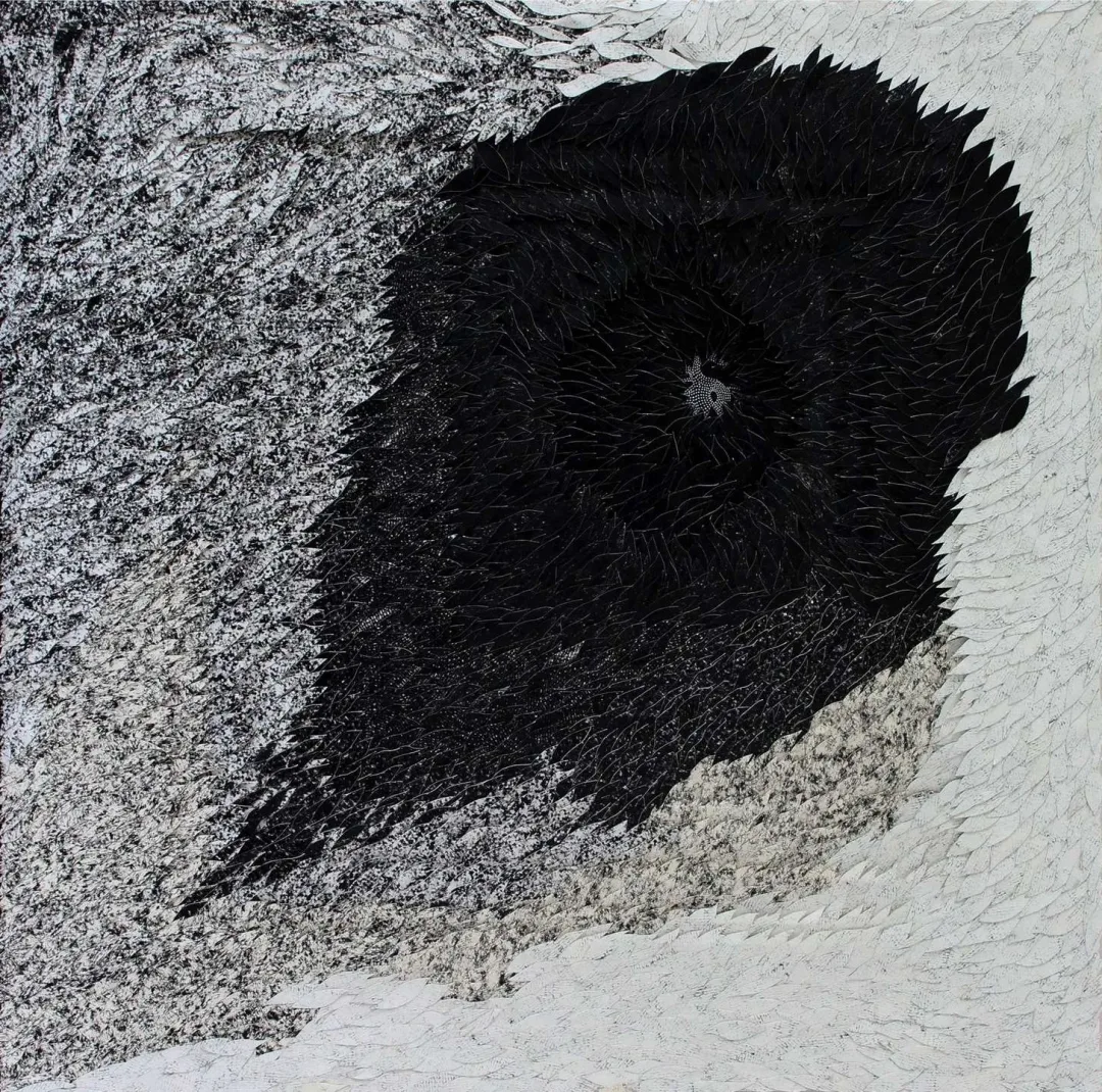 yakınlaştır "Kök" eseri MERVE ÇETİN tarafından 2019 yılında 60x60 cm ölçülerinde Karışık teknik tekniği ile yapılmıştır.