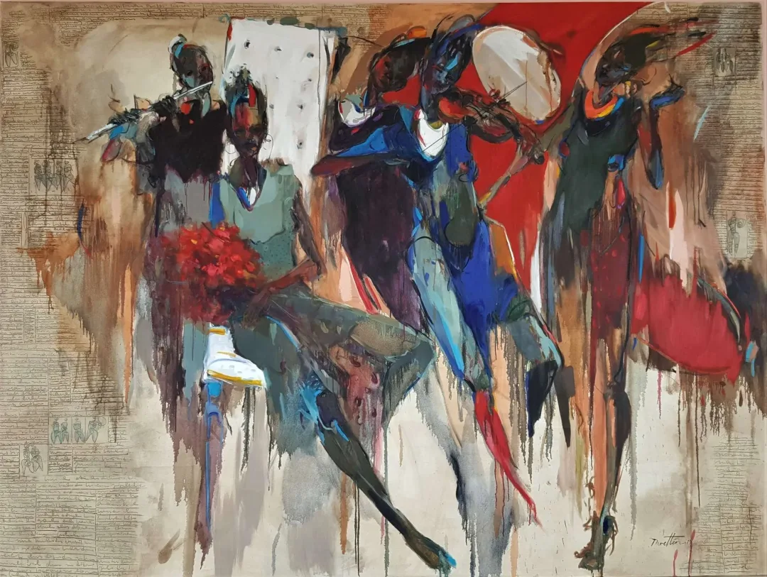 NURETTİN AKKAYA — “isimsiz”, 2019 "isimsiz" eseri NURETTİN AKKAYA tarafından 2019 yılında 180x240 cm ölçülerinde Tuval üzeri yağlı boya tekniği ile yapılmıştır.