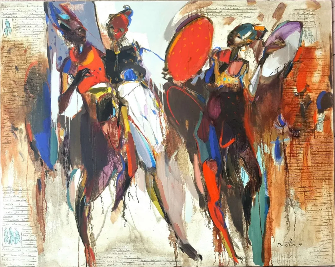 NURETTİN AKKAYA — “isimsiz”, 2019 "isimsiz" eseri NURETTİN AKKAYA tarafından 2019 yılında 120x150 cm ölçülerinde Tuval üzeri yağlı boya tekniği ile yapılmıştır.