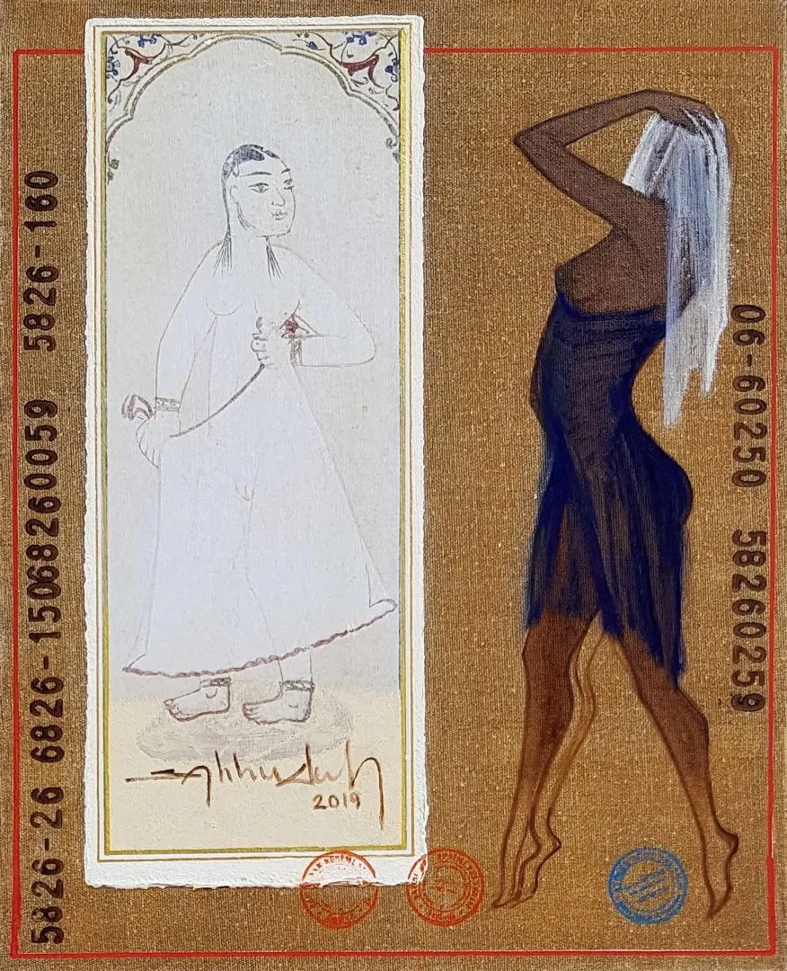 "İsimsiz" eseri HÜSEYİN ŞAHBUDAK tarafından 2019 yılında 50x40 cm ölçülerinde Tuval üzeri yağlı boya tekniği ile yapılmıştır.