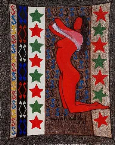 Bu eser HÜSEYİN ŞAHBUDAK tarafından 2019 yılında 50x40 cm ölçülerinde Tuval üzeri yağlı boya tekniği ile yapılmıştır.
