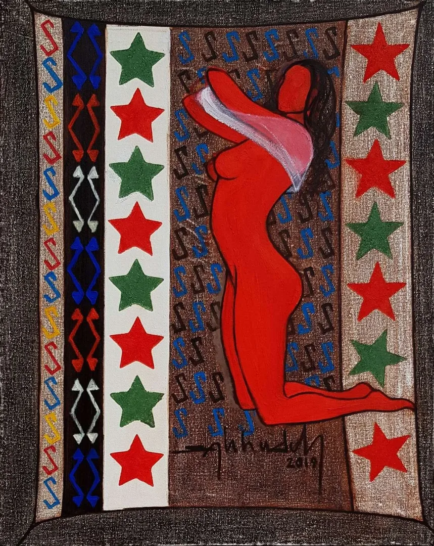 Bu eser HÜSEYİN ŞAHBUDAK tarafından 2019 yılında 50x40 cm ölçülerinde Tuval üzeri yağlı boya tekniği ile yapılmıştır.