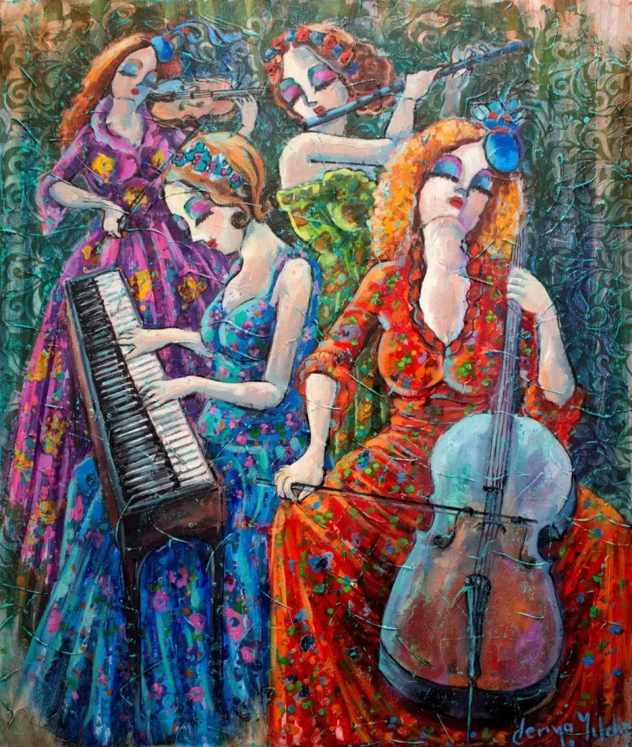 yakınlaştır "İsimsiz" eseri DERYA YILDIZ tarafından 2019 yılında 60x50 cm ölçülerinde Tuval üzeri yağlı boya tekniği ile yapılmıştır.