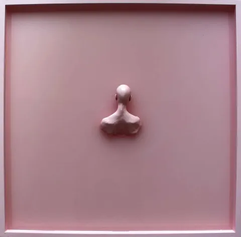 DUYGU AYDOĞAN — “Untitled”, 2019 "İsimsiz" eseri DUYGU AYDOĞAN tarafından 2019 yılında 65x65x10 cm ölçülerinde polimer kilakrilik epoksi reçine tekniği ile yapılmıştır.