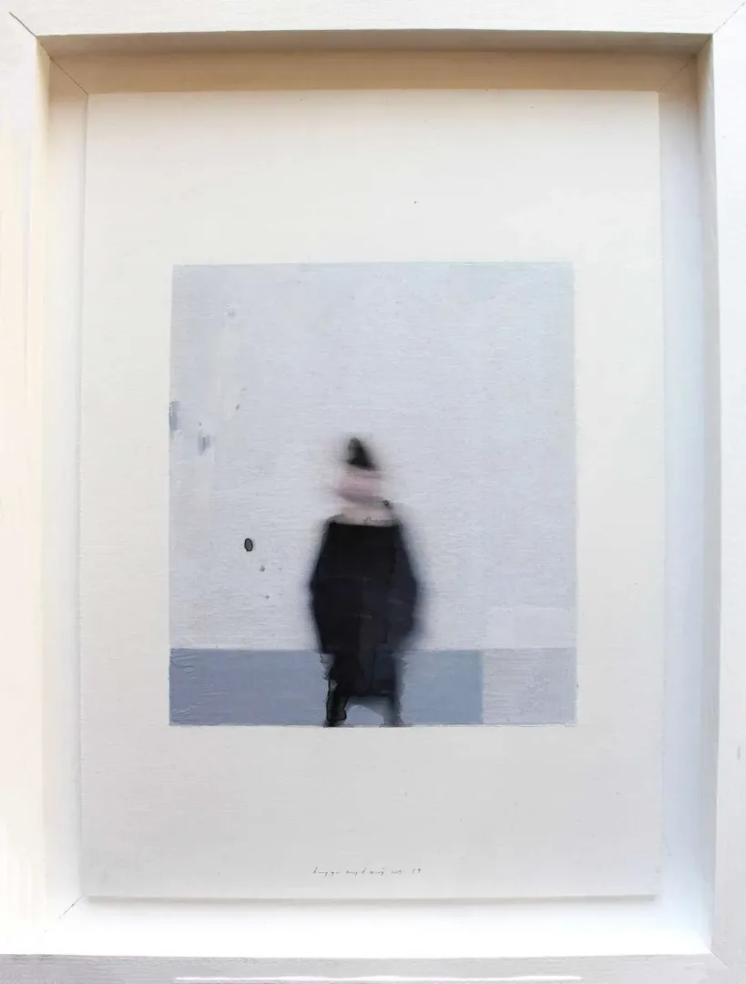 DUYGU AYDOĞAN — “İsimsiz”, 2018 "İsimsiz" eseri DUYGU AYDOĞAN tarafından 2018 yılında 35x25 cm ölçülerinde MDF üzeri transfer ve akrilik tekniği ile yapılmıştır.