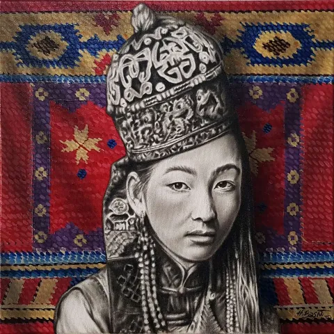 "Kültürel Miras" eseri HASAN BASRİ İNAN tarafından 2020 yılında 40x40 cm ölçülerinde Tuval üzeri akrilik ve yağlı boya tekniği ile yapılmıştır.