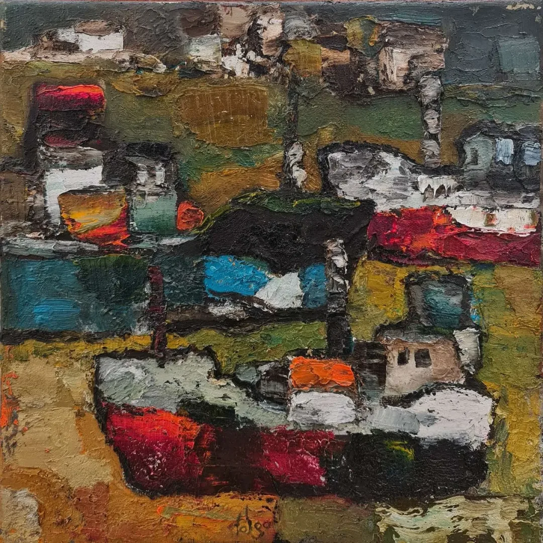 MURAT TOLGA — 2020 Bu eser MURAT TOLGA tarafından 2020 yılında 40x40 cm ölçülerinde Tuval üzeri yağlı boya tekniği ile yapılmıştır.