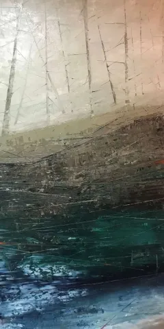 MUSA GÜNEY — “Catharsis”, 2020 "Catharsis" eseri MUSA GÜNEY tarafından 2020 yılında 130x65 cm ölçülerinde Tuval üzeri yağlı boya tekniği ile yapılmıştır.