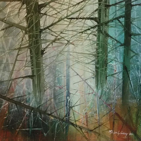 MUSA GÜNEY — “Catharsis”, 2020 "Catharsis" eseri MUSA GÜNEY tarafından 2020 yılında 40x40 cm ölçülerinde Tuval üzeri yağlı boya tekniği ile yapılmıştır.