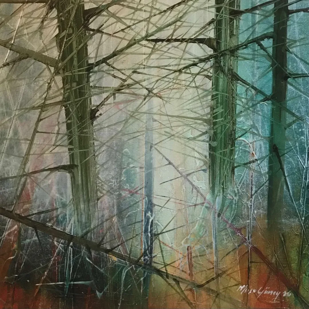 yakınlaştır "Catharsis" eseri MUSA GÜNEY tarafından 2020 yılında 40x40 cm ölçülerinde Tuval üzeri yağlı boya tekniği ile yapılmıştır.