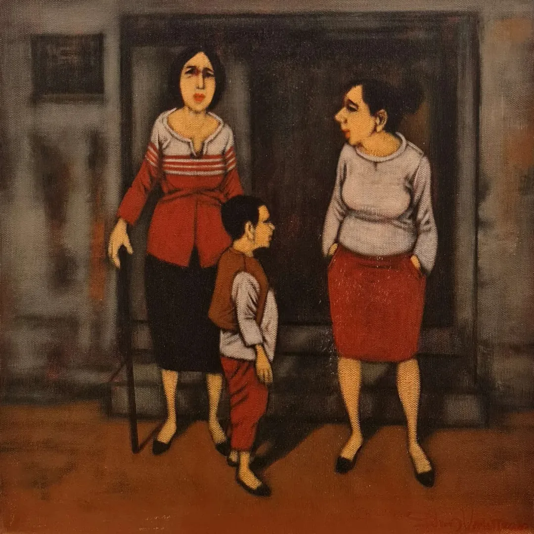 ORHAN UMUT — 2020 Bu eser ORHAN UMUT tarafından 2020 yılında 40x40 cm ölçülerinde Tuval üzeri akrilik boya tekniği ile yapılmıştır.