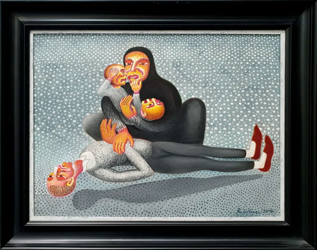 yakınlaştır "Kar Yağıyor Bir Yandan" eseri İBRAHİM BALABAN tarafından 2016 yılında 60x80 cm ölçülerinde Tuval üzeri yağlı boya tekniği ile yapılmıştır.