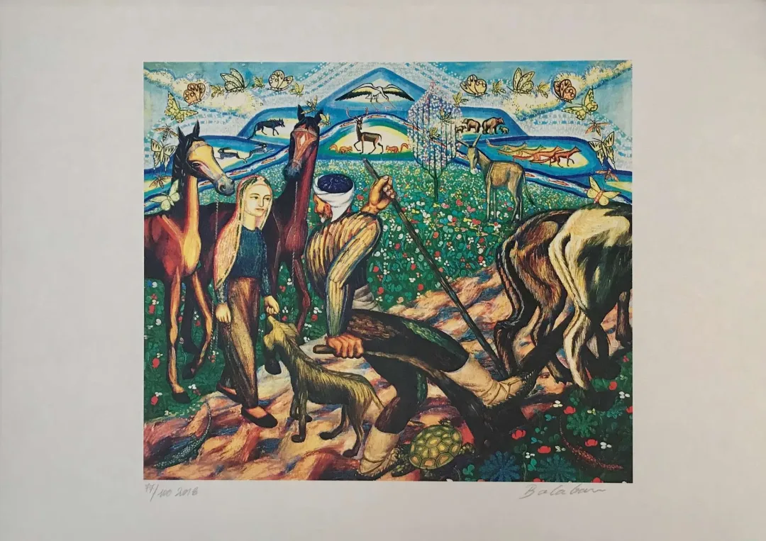 yakınlaştır "Bahar" eseri İBRAHİM BALABAN tarafından 2025 yılında 38x44 cm ölçülerinde Dijital baskı tekniği ile yapılmıştır.