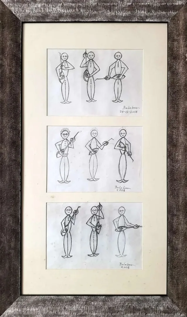 yakınlaştır "Sivas 93 (3 adet)" eseri İBRAHİM BALABAN tarafından 2008 yılında 20x30 cm ölçülerinde Kağıt üzeri karakalem tekniği ile yapılmıştır.