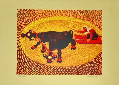 "Harman" eseri İBRAHİM BALABAN tarafından 38x49 cm ölçülerinde Dijital baskı tekniği ile yapılmıştır.
