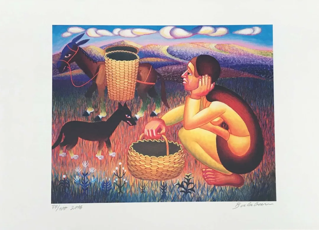 yakınlaştır "Bekleyiş" eseri İBRAHİM BALABAN tarafından 37x47 cm ölçülerinde Dijital baskı tekniği ile yapılmıştır.