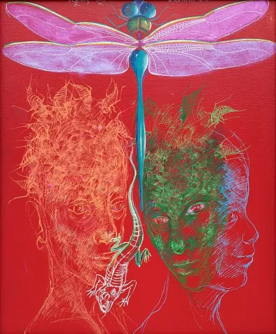ERGİN İNAN — “İsimsiz”, 2019 "İsimsiz" eseri ERGİN İNAN tarafından 2019 yılında 50x40 cm ölçülerinde Tuval üzeri yağlı boya tekniği ile yapılmıştır.