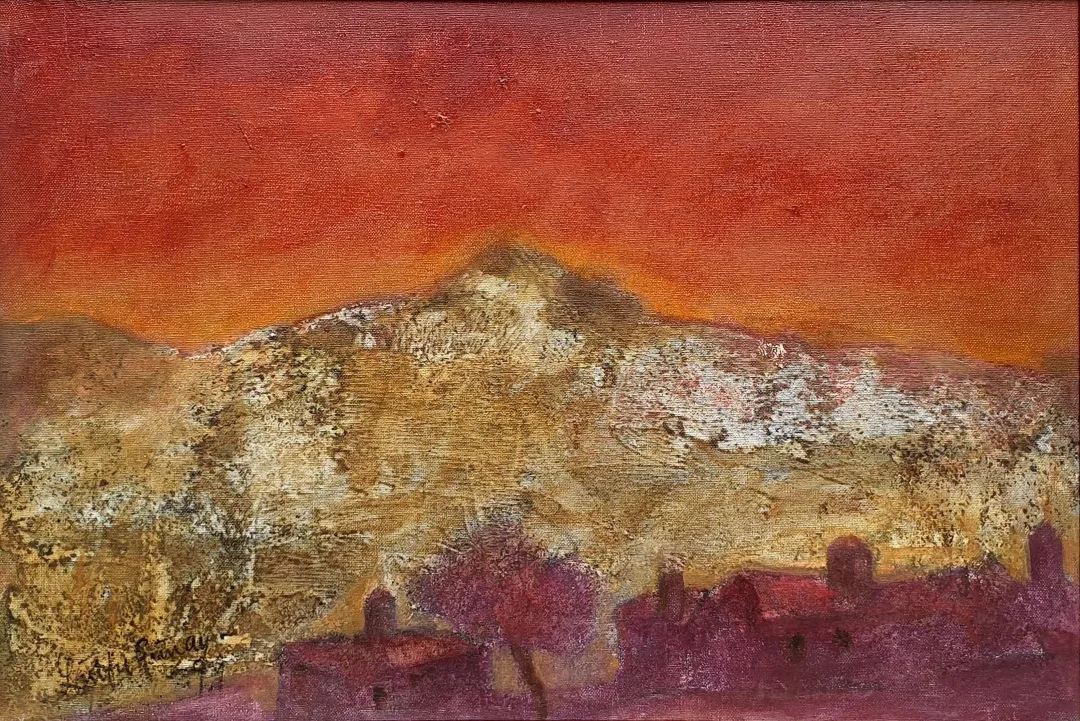 "İsimsiz" eseri LÜTFÜ GÜNAY tarafından 1991 yılında 40x60 cm ölçülerinde Tuval üzeri yağlı boya tekniği ile yapılmıştır.