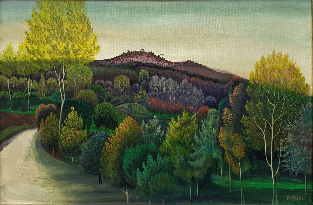"İsimsiz" eseri HÜSEYİN YÜCE tarafından 40x60 cm ölçülerinde Tuval üzeri yağlı boya tekniği ile yapılmıştır.