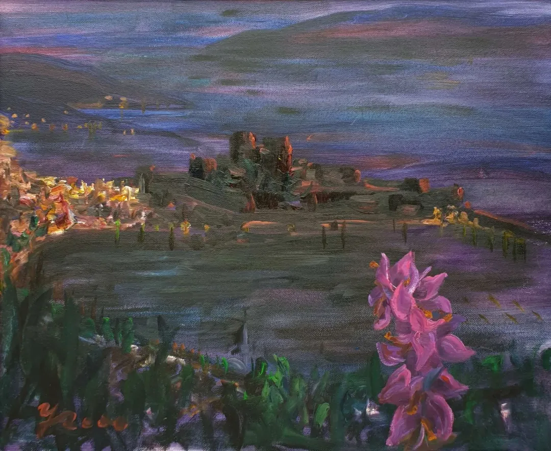 "İsimsiz" eseri YAVUZ TANYELİ tarafından 2000 yılında 80x95 cm ölçülerinde Tuval üzeri yağlı boya tekniği ile yapılmıştır.