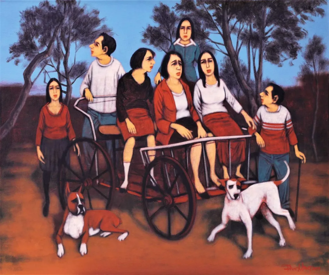 ORHAN UMUT — “Hemhal” "Hemhal" eseri ORHAN UMUT tarafından 35x50 cm ölçülerinde 80x100 tekniği ile yapılmıştır.