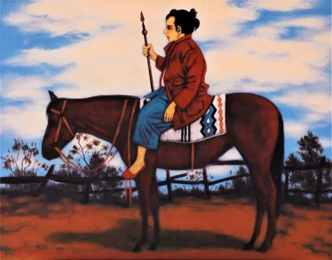 "Hemhal" eseri ORHAN UMUT tarafından 35x69 cm ölçülerinde 60x80 tekniği ile yapılmıştır.