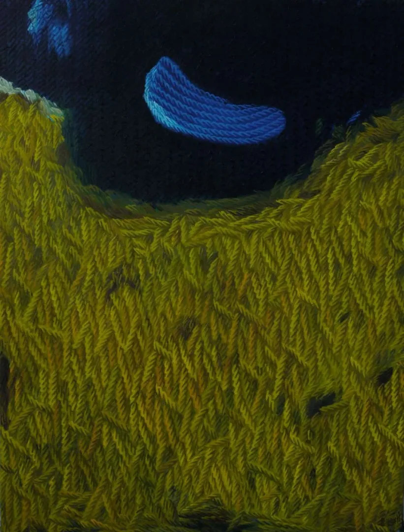 AHMET YEŞİL — “Bir varmış, hiç yokmuş”, 2021 "Bir varmış, hiç yokmuş" eseri AHMET YEŞİL tarafından 2021 yılında 100x70 cm ölçülerinde Tuval üzeri yağlı boya tekniği ile yapılmıştır.