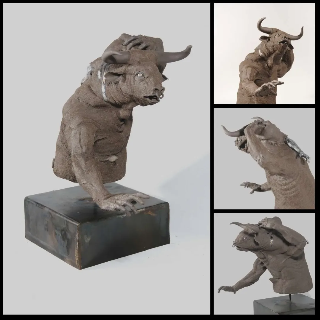 yakınlaştır "Limitsiz" eseri BUĞRA ÖZER tarafından 2019 yılında 55x32x42 cm ölçülerinde Stoneware Kil, Serbest Elle Şekillendirme, 1250°C tekniği ile yapılmıştır.