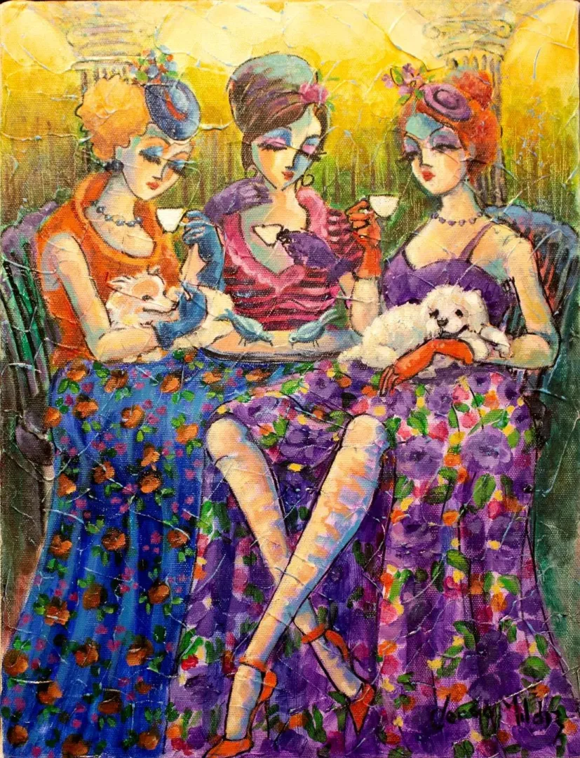 DERYA YILDIZ — “isimsiz”, 2021 "isimsiz" eseri DERYA YILDIZ tarafından 2021 yılında 40x30 cm ölçülerinde Tuval üzeri yağlı boya tekniği ile yapılmıştır.