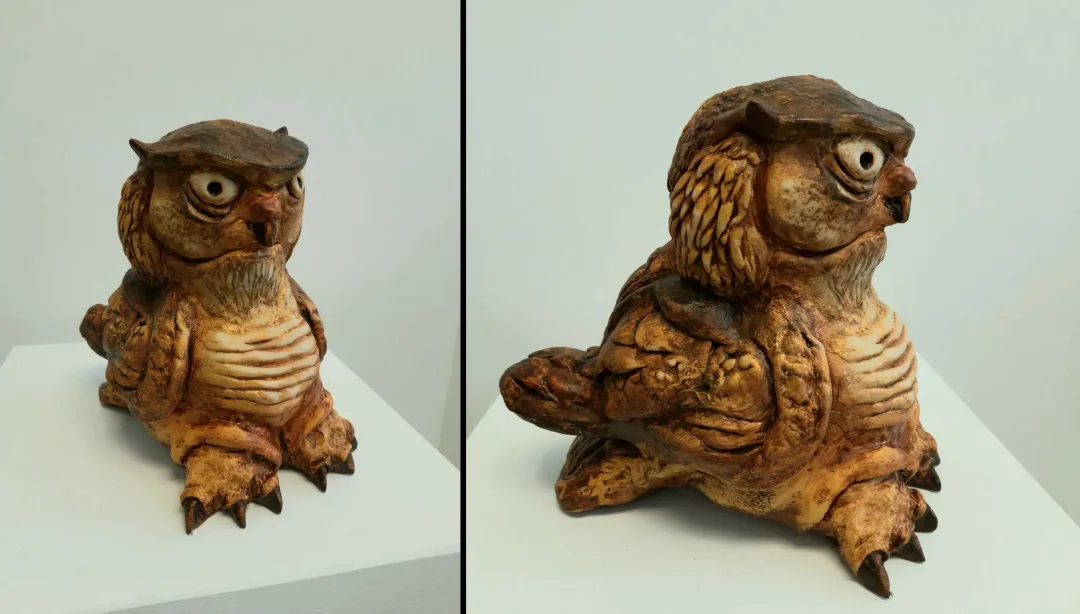 MURAT TOLGA — “isimsiz”, 2021 "isimsiz" eseri MURAT TOLGA tarafından 2021 yılında 19x20x14 cm ölçülerinde Kompozit+Akrililk Boyama tekniği ile yapılmıştır.