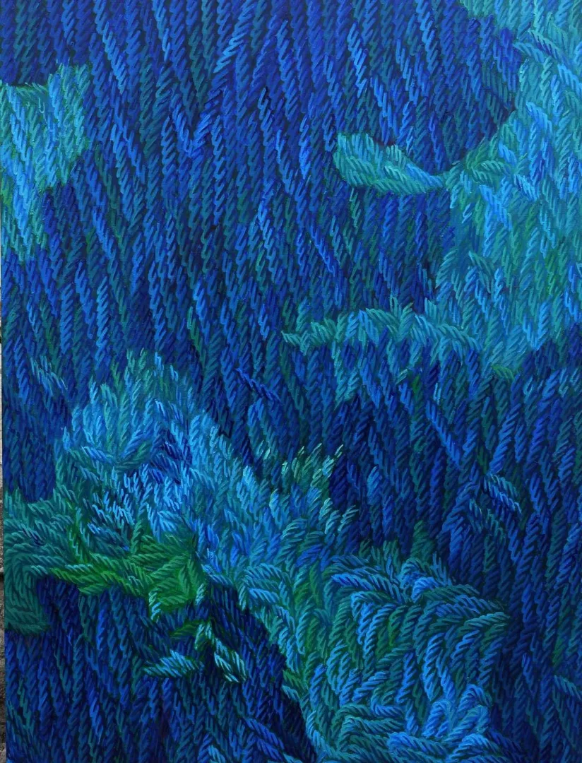 yakınlaştır "Yaratı eşiğinde notlar" eseri AHMET YEŞİL tarafından 85x65 cm ölçülerinde Tuval üzeri yağlı boya tekniği ile yapılmıştır.