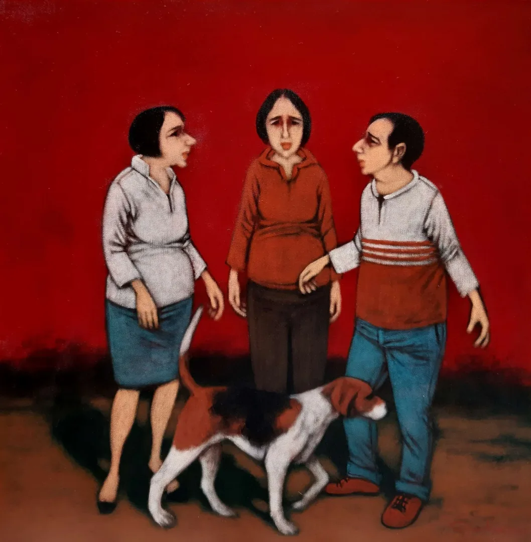 ORHAN UMUT — “isimsiz” "isimsiz" eseri ORHAN UMUT tarafından 60x60 cm ölçülerinde Tuval üzeri akrilik boya tekniği ile yapılmıştır.